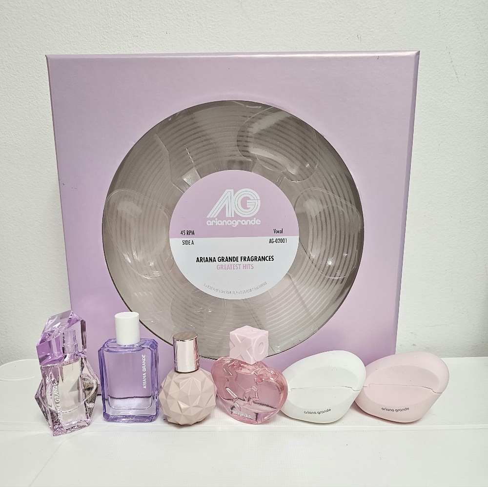 Ariana Grande 6 Piece Mini Coffret Limited Edition Holiday Fragrance Gift Set